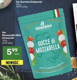 Delikatesy Centrum Ser Mozzarella Mini Granarolo oferta