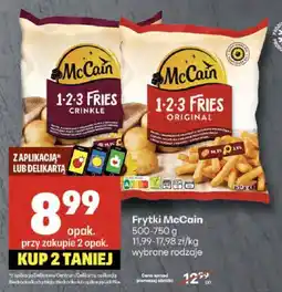 Delikatesy Centrum Frytki McCain 1.2.3 Fries oferta