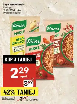 Delikatesy Centrum Zupa Knorr Nudle 61-65 g oferta