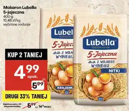 Delikatesy Centrum Makaron Lubella 5-jajeczna oferta