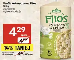 Delikatesy Centrum Wafle kukurydziane śmietana & cebula Fitos oferta
