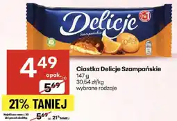 Delikatesy Centrum Ciastka Delicje Szampańskie oferta