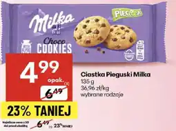 Delikatesy Centrum Ciastka Pieguski Milka oferta