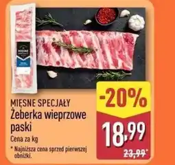 ALDI Żeberka wieprzowe Mięsne Specjały oferta