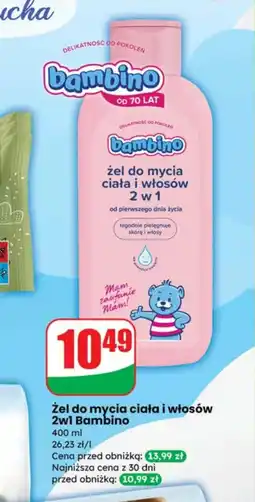 Dino Żel do mycia ciała Bambino oferta