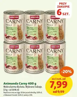Maxi Zoo Mokra karma dla kota Carny oferta