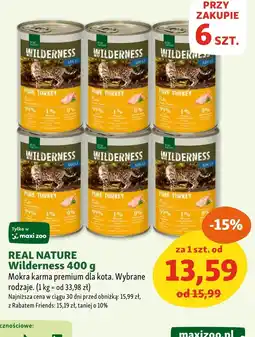 Maxi Zoo Mokra karma dla kota Wilderness oferta