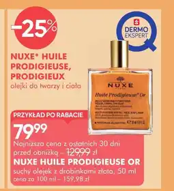 SuperPharm Olejek do ciała Nuxe oferta