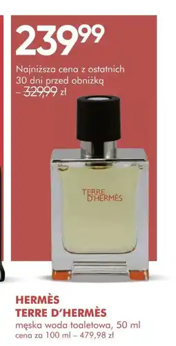 SuperPharm Woda toaletowa Terre D'Hermes oferta