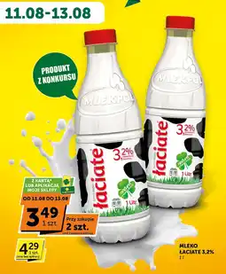 Groszek Mleko Łaciate 3,2% Mlekpol oferta