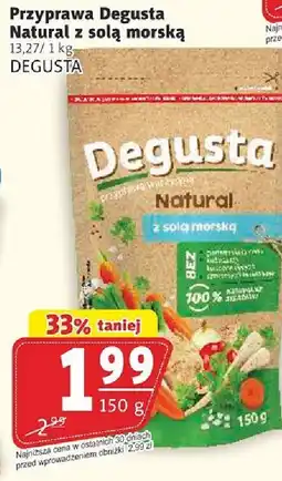 Prim Market Przyprawa Natural z solą morską DEGUSTA oferta