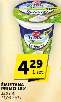 Groszek Śmietana Primo 18% oferta
