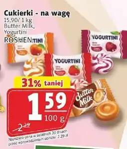 Prim Market Cukierki Butter Milk/Yogurtini ROSHEN oferta