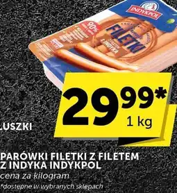 Groszek Parówki filetki z filetem z indyka indykpol oferta