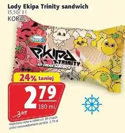 Prim Market Lody Ekipa Trinity sandwich KORAL oferta