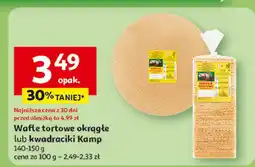 Auchan Wafle tortowe okrągłe Kamp oferta