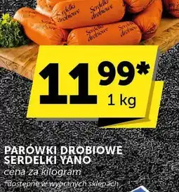 Groszek Parówki drobiowe serdelki yano oferta