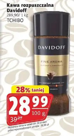 Prim Market Kawa rozpuszczalna Davidoff Fine Aroma TCHIBO oferta