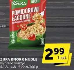 Groszek Zupa knorr nudle oferta