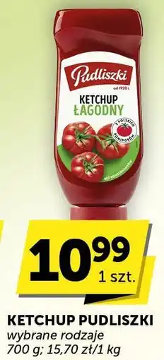ABC Ketchup Pudliszki łagodny oferta