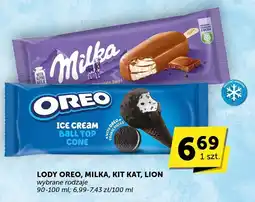 Groszek Lody Oreo/Milka/Kit Kat/Lion oferta