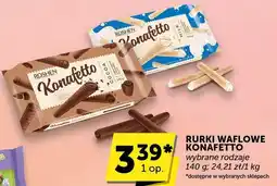 ABC Rurki waflowe Konafetto Roshen oferta