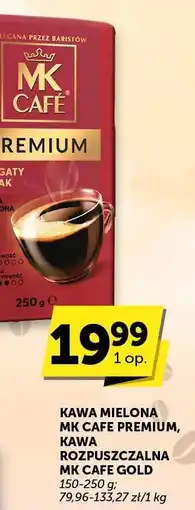 Groszek Kawa mielona MK Cafe Premium, kawa rozpuszczalna MK Cafe Gold oferta