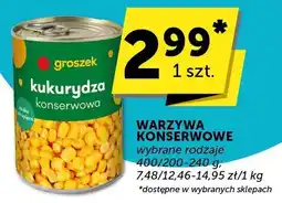 Groszek Kukurydza konserwowa groszek oferta