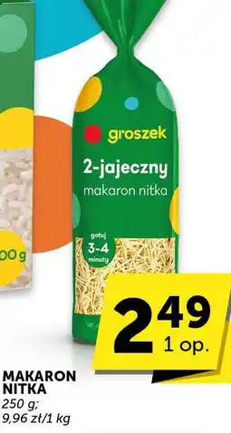 Groszek Makaron nitka groszek oferta