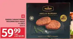 Selgros Burger z argentyńskiej wołowiny rasy Angus Devesa oferta