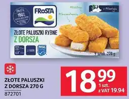 Selgros Złote paluszki z dorsza Frosta oferta