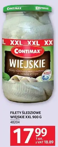 Selgros Filety śledziowe wiejskie XXL Contimax oferta