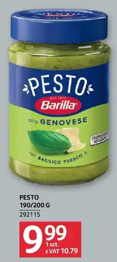 Selgros Pesto Genovese Barilla oferta