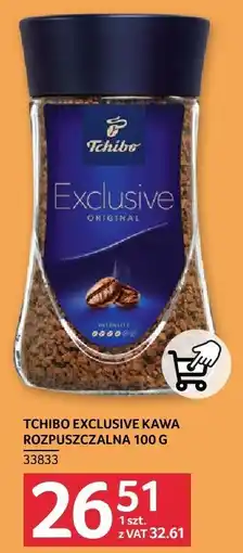 Selgros Kawa Tchibo Exclusive rozpuszczalna 100g oferta