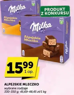 Groszek Czekolada Alpejskie Mleczko Milka oferta