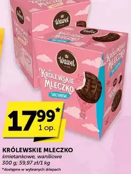 ABC Ciastka Królewskie Mleczko śmietankowe Wawel oferta