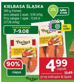 Stokrotka Kiełbasa śląska Pormel oferta