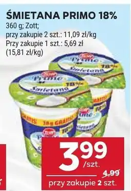 Stokrotka Śmietana Primo 18% oferta