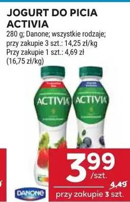 Stokrotka Jogurt do picia Activia Danone oferta