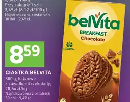 Stokrotka Ciastka kakaowe z kawałkami czekolady Belvita oferta