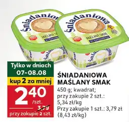 Stokrotka Serek śniadaniowy maślany smak Sniadaniowa oferta