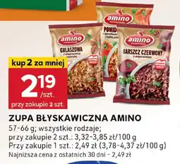 Stokrotka Zupa błyskawiczna Amino, wszystkie rodzaje oferta