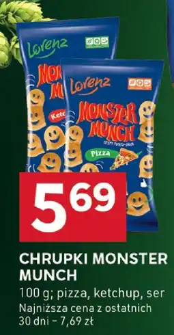 Stokrotka Chrupki Monster Munch pizza, ketchup, ser oferta