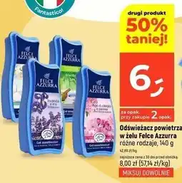 Dealz Odświeżacz powietrza muschio bianco Felce Azzurra oferta