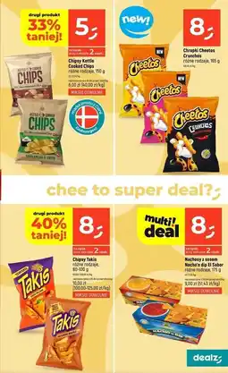 Dealz Chipsy sweet bbq Kettle oferta