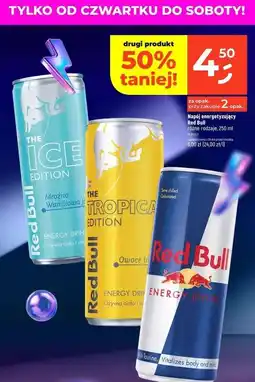 Dealz Napój mroźna waniliowa jagoda Red Bull The Winter Edition oferta