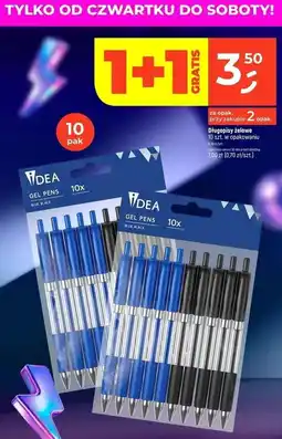 Dealz Długopisy żelowe mix Idea oferta