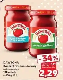Kaufland Koncentrat pomidorowy z solą morską Dawtona oferta