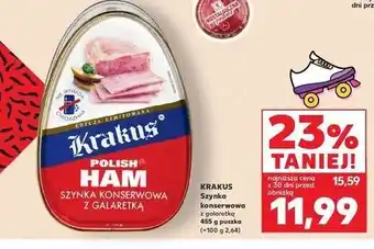 Kaufland Szynka konserwowa Krakus Animex oferta