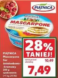 Kaufland Ser mascarpone Piątnica oferta